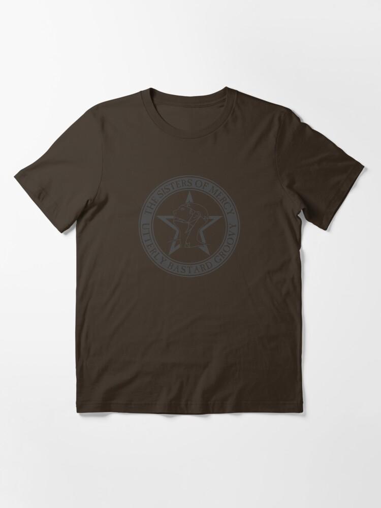 The Cure The Sisters of Mercy - Utterly Bastard Groovy - Dark Grey Essential T-Shirt