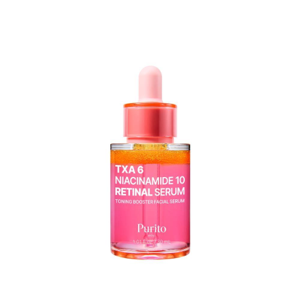 

Purito Seoul [16 Triple Active Blemish Care] Tranexamic Acid 6 Niacinamide 10 Retinal Serum 30ml 001 LANXAMIC ACID 6 SERUM