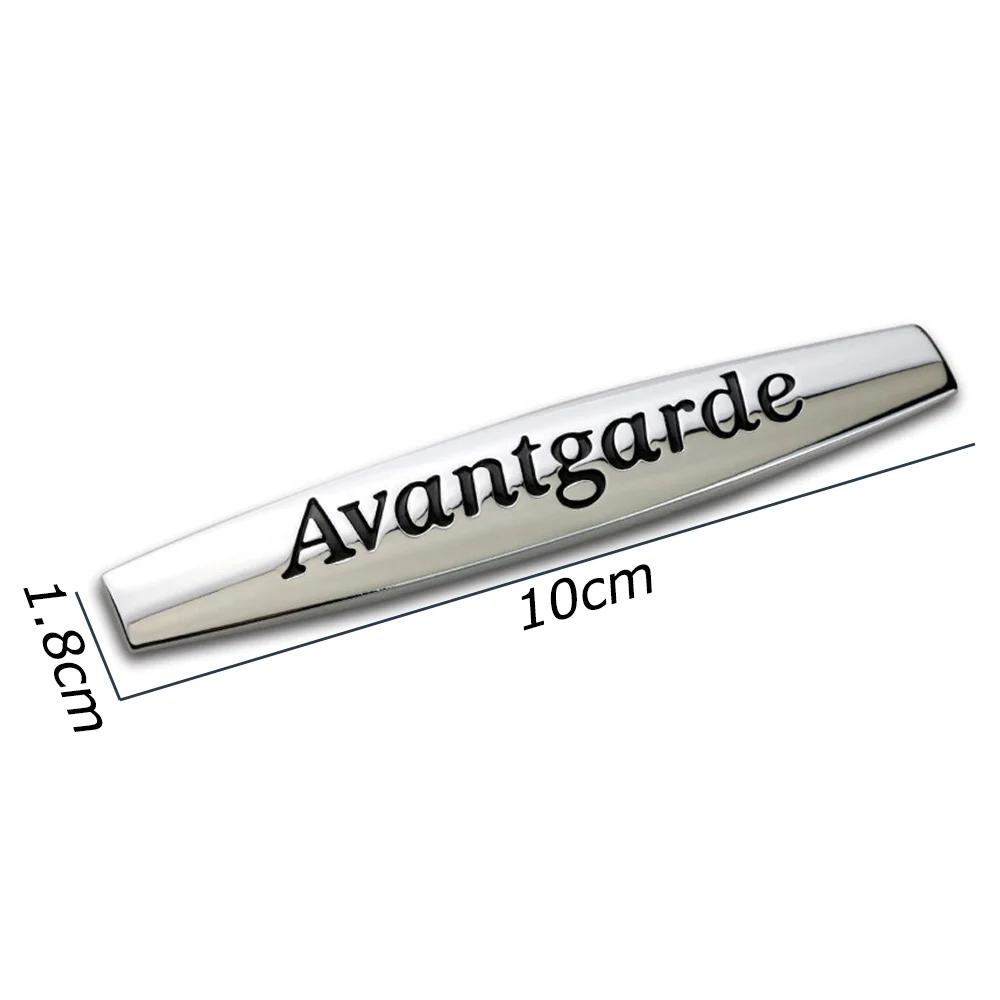 2 Pezzi Emblema 3D Avanguardia Adesivo Logo Distintivo per Carrozzeria Laterale Parafango Auto per Classe C E S CLA ML W202 W203 W204 W205 SL