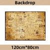 Caribbean Pirates Birthday Decorations Paper Plate Cup Napkins Banner Tablecloth For Kids Boys Baby Shower Pirate Party Supplies