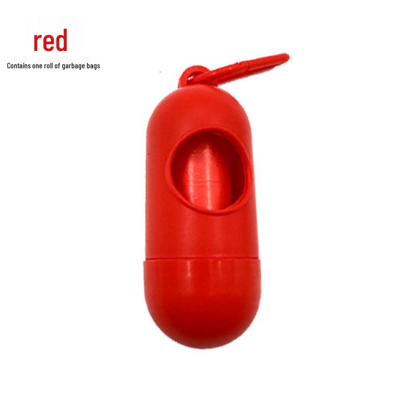 Dispensador de Bolsas para Excrementos de Mascotas con Bolsas de Residuos