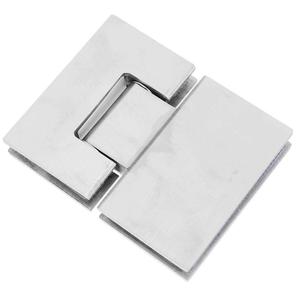 Stainless Steel Glass Door Hinge Heavy Duty Shower Door Hardware Smooth Operation Bathroom Partition Hinges For Glass