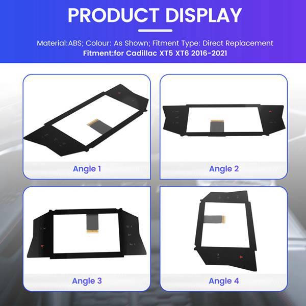 Compatible Glass Touchscreen for 16-21 Cadillac XT5/XT6 8" Navigation Screen