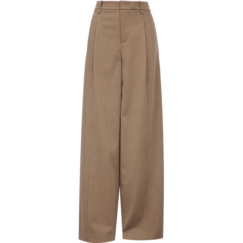VEROMODA Women's Belted Pocket Wide-Leg Casual Pants
