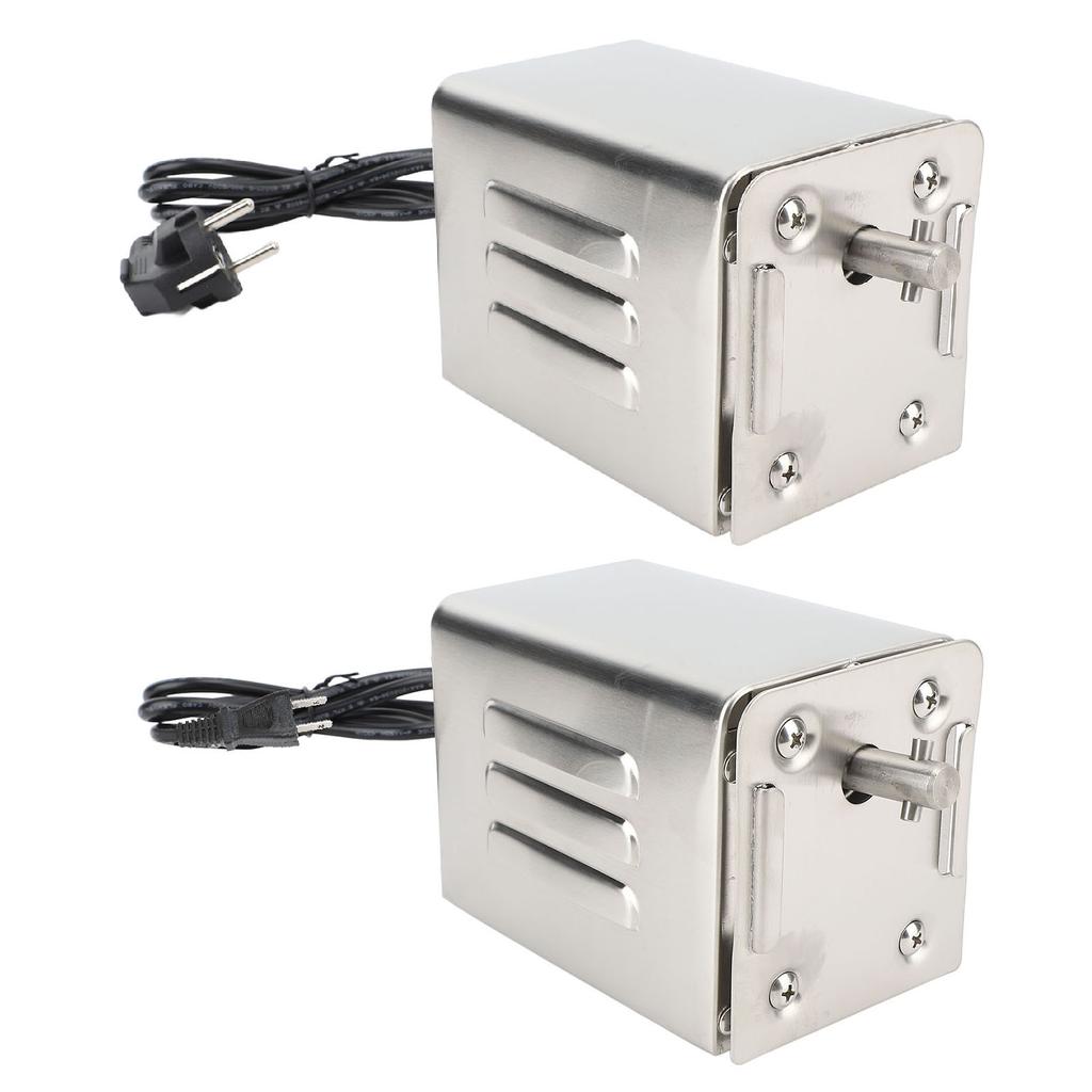 Grill Rotisserie Motor 15W 110lb Load Bearing Auto Rotation Electric Barbecue Motor for  Chicken