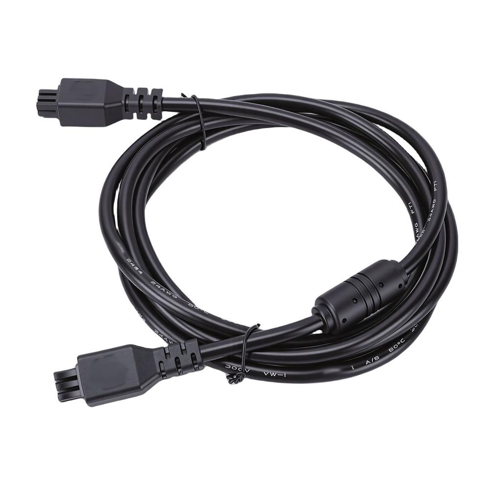 6 Pin Extension Cable Fit for Bambu Lab X1 P1 P1P P1S H2D 3D Printer AMS Lite Cord with Magnet Ring 1.5m
