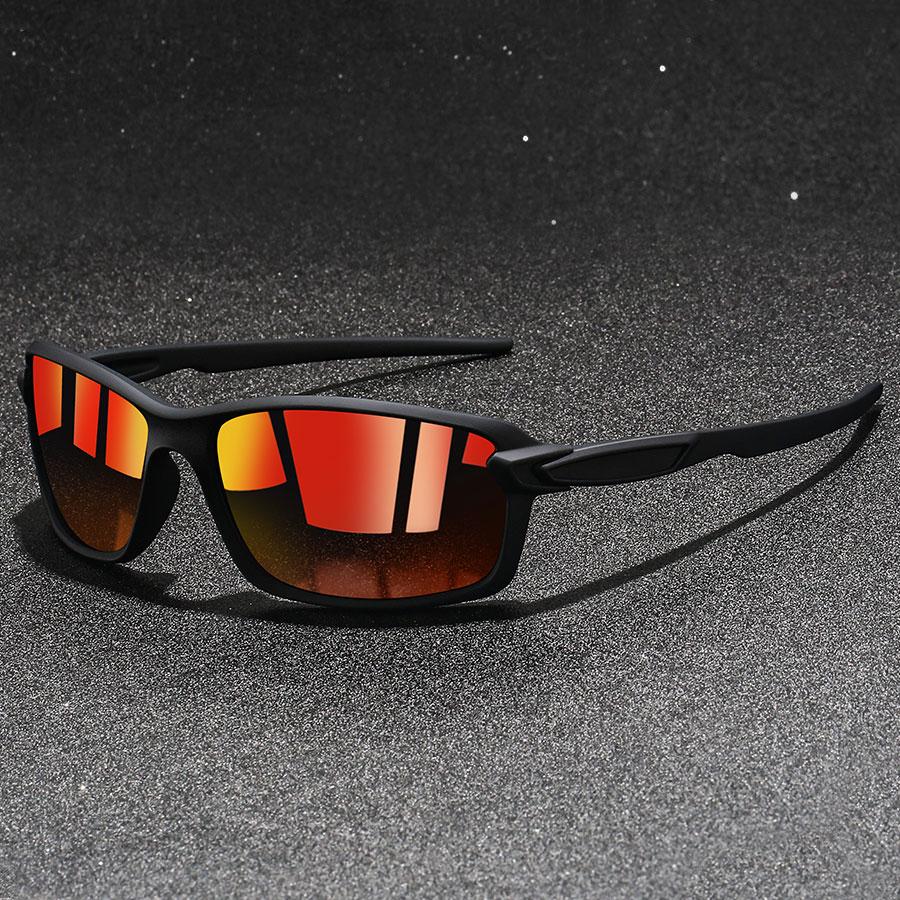 Fashion Vintage Driving Fishing Cycling Sports Sunglasses Men Women Running Mountaineering Sport Man Sun  Glasses UV400 Eyewear