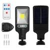 3 Light Mode LED Solar Street Lights Waterproof Solar Powered Security Light  Street