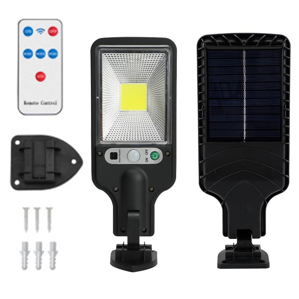 3 Light Mode LED Solar Street Lights Waterproof Solar Powered Security Light  Street