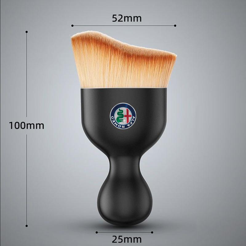 Brosse Douce Nettoyage Voiture Tableau de Bord Sortie d'Air Espace Siège Outils Anti-Poussière Pour Alfa Romeo Giulietta Mito 159 Giulia Stelvio 156 147 Tonale