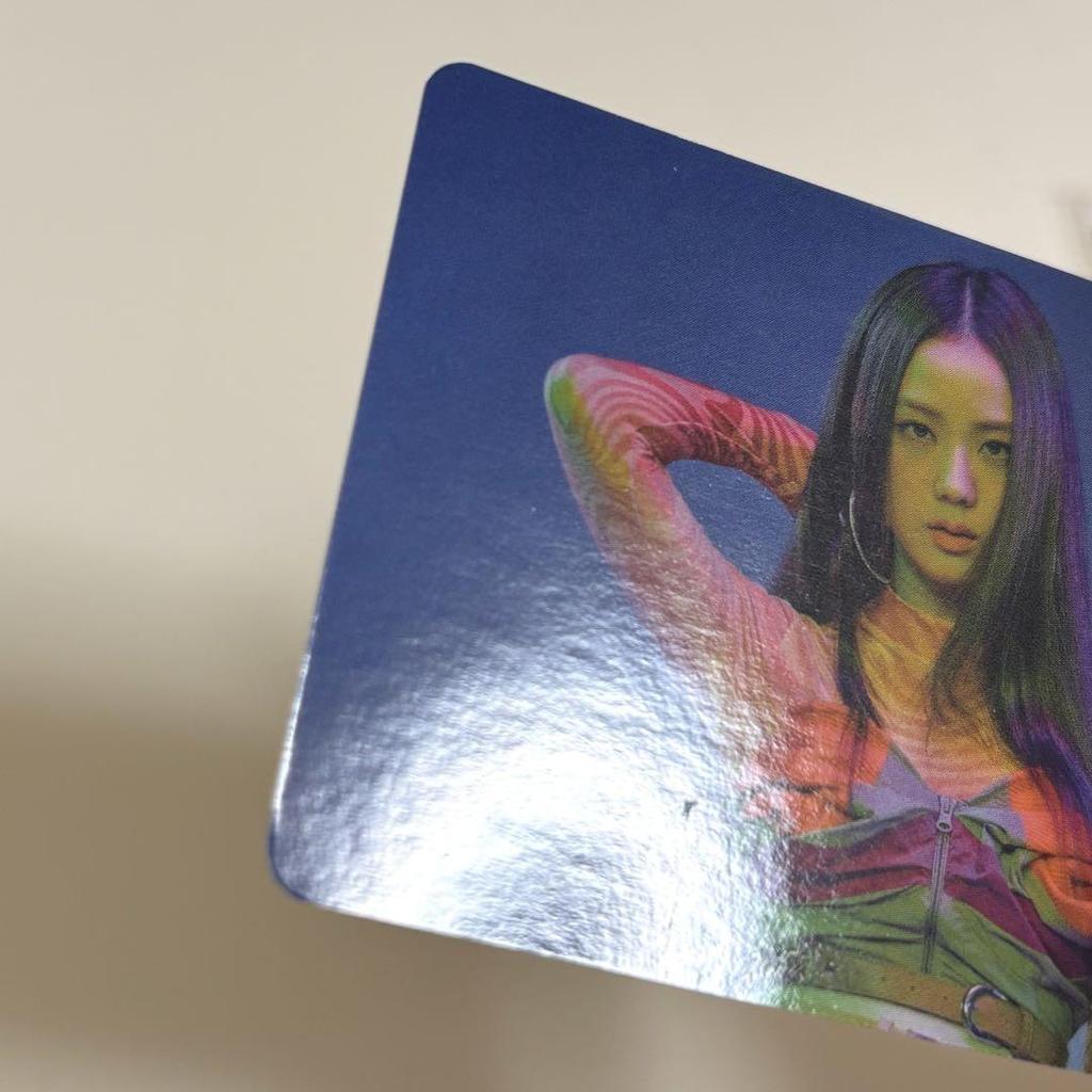 [USED] Blackpink Jisoo trading card Hylt bonus