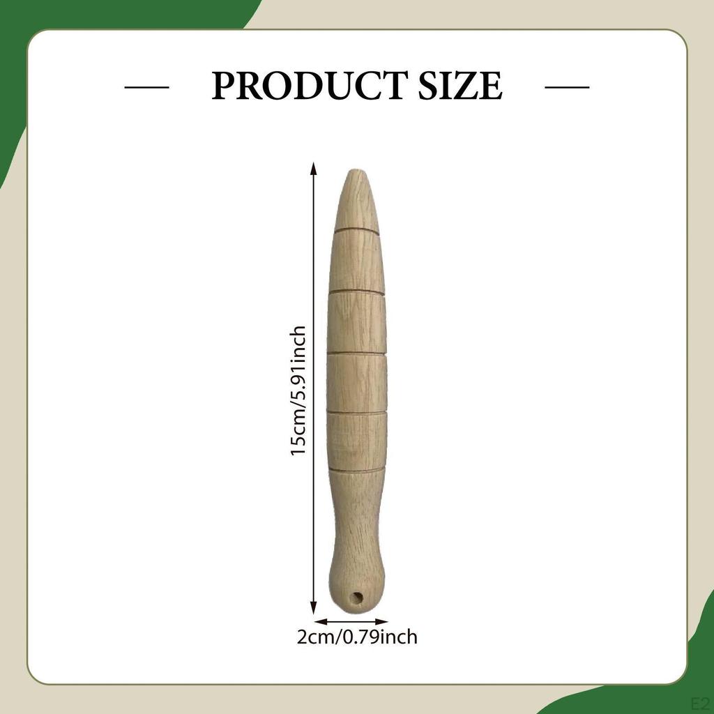 Gartenpflanzer Holz Gartenwerkzeug Konisches Maß 15cm Handheld Einfach zu bedienen für