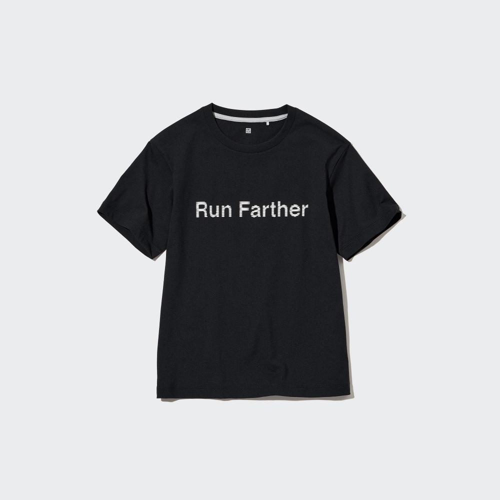 

ФУТБОЛКА UNIQLO KIDS ULTRA STRETCH DRY EX С КРУГЛЫМ ВЫРЕЗОМ, КОРОТКИМ РУКАВОМ b