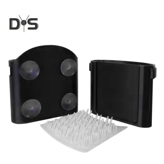 Recolector de cabello reutilizable con ventosa para baño, ducha, bañera y pared.