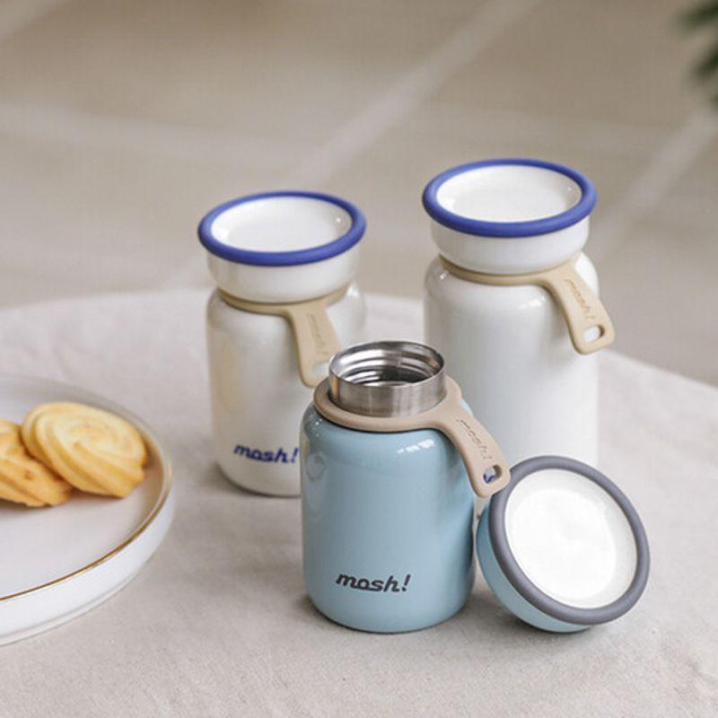 Mosh Mosh Mosh Insulated Latte Mini Tumbler 200 White