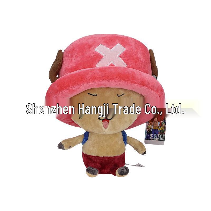 One Piece Luffy, Chopper & Zoro Plush Pendants – Creative Anime Dolls