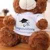 Graduation Bear Stuffed Animals Plush Bear with Hat for 2026 Commemorative Ceremony DIY Present Party Photo Prop for Kid Student