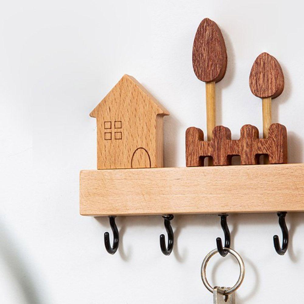 Rabbit Key Hook Rack non-toxic Decorative Hook Key Storage Holder  Kitchen Bathroom Bedroom