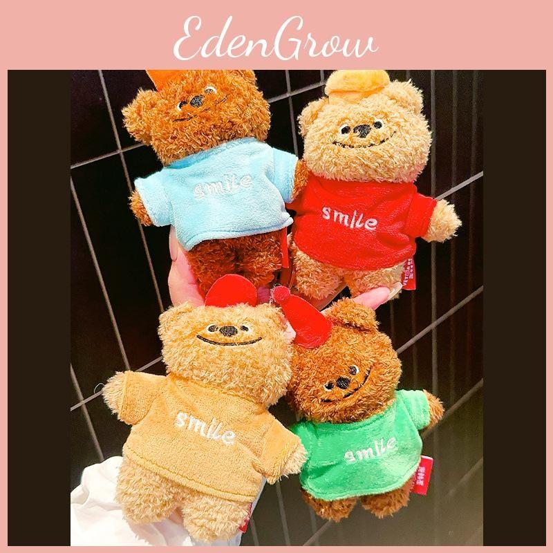 Bear Colorful Teddy Hoodie With Hat And Plush Pendant For Kids And Gift Use