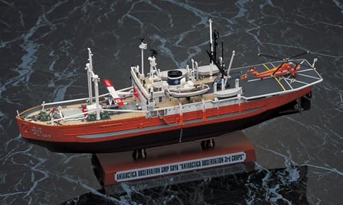 Hasegawa FALLER 1/350 Japan Coast Guard Antarctic Research Vessel Soya Third Antarctic Research Expedition Plastic Model Kit Z23