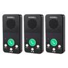 3 Pack Wireless Intercom Systems for Home Office Full Duplex Room To Room Intercom 1600ft Range 8 Volume Levels 4