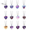 Movie Fans Necklace Korean Pop Hunters Anime Merchandise Cute Heart Girl Group Jewelry Pendant Gift for Goods