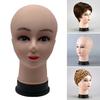 Bald Female Mannequin Head Professional Cosmetology for Wig Making Display Wigs Eyeglasses Hats Salon DIY Painting Display Holder