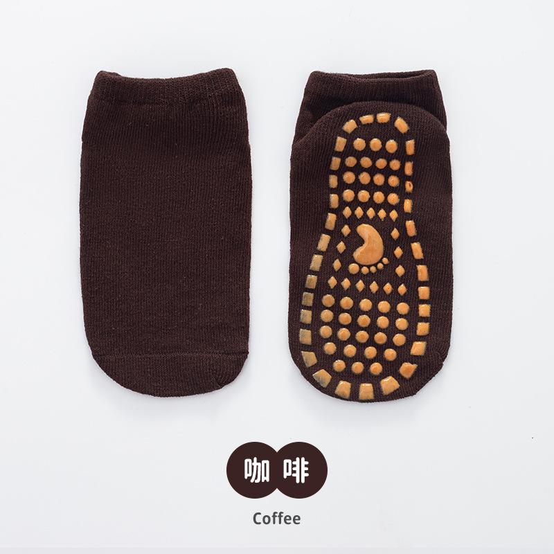 Parent Child Slip Trampoline Socks Breathable Cotton Sports Socks High Elasticity For Kids Adults Indoor Outdoor Use
