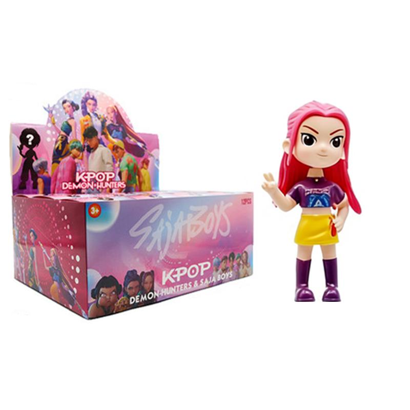 2026 Heiß Kpop Teufelsjäger Rumi Zoe Mira Anime Polyvinylchlorid Charakter Sammlung Schreibtisch Schmuckstücke Kinderspielzeug Geschenk