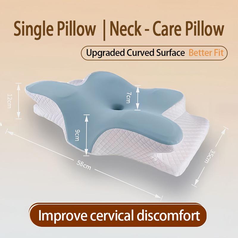 Memory Foam Pillow Cervical Orthopedic Pillow Relaxing Cervical Slow Rebound Ergonomic Pillow Orthopedic