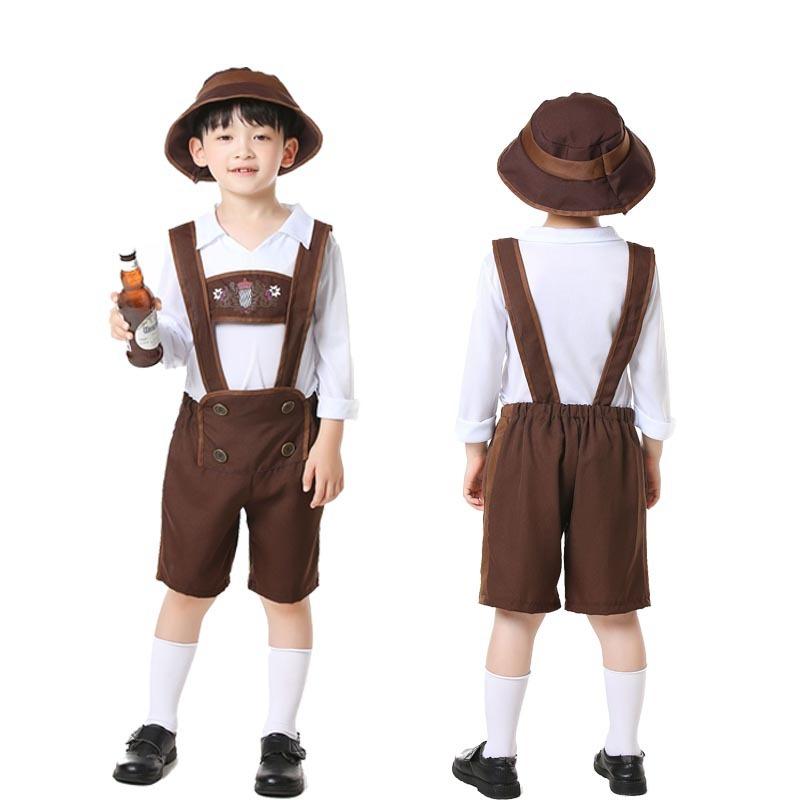Costum tradițional bavarez Oktoberfest de Halloween Costum de bere Costum pentru copii adulți părinte-copil