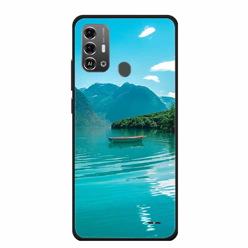 For ZTE Blade A53 Pro / A53Plus Case Lovely Soft TPU Painted Cat Silicone Cover for ZTE Blade A53 Plus Funda Coque A53Pro Shell