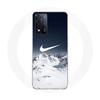 Case - Maniacase - Oppo A93s 5G - Black - Soft - Nike Logo Mountain Fly Pattern