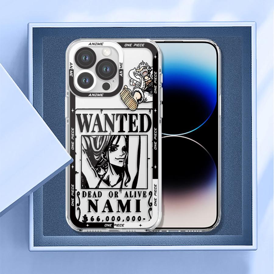 

Case for iPhone 16 15 14 Plus 17 Air 12 Mini 16e XR 7 8 13 12 11 Pro MAX Soft Phone Cover Anime Ones Pieces iPhone 13