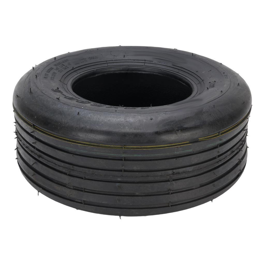 13x5.00 6 Tubeless Tire 4PR Rubber Riding Mower Tubeless Tires for Garden Tractors Transport Vehicles Wheelbarrows