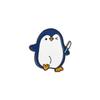 Cute creative personality small animal metal badge cat rabbit penguin frog dinosaur trick or treat goose accessories