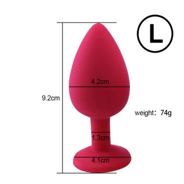 Prostate Massager Anal Butt Plug Anus Expandable Bdsm Bondage Sex Buttplug Erotic Accessories Bullet Vibrator Sex Toys For Woman