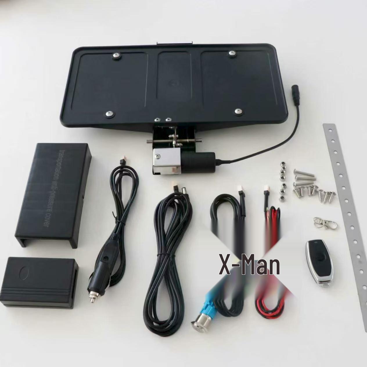 

Electric Retractable License Plate Holder for US/Canadian Cars