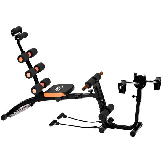 Ab Machine, Ab Workout Bench for Home Gym, Multi-Functional Adjustable Ab Crunch Machine, Ab Exercise Equipment for Total Body Workout