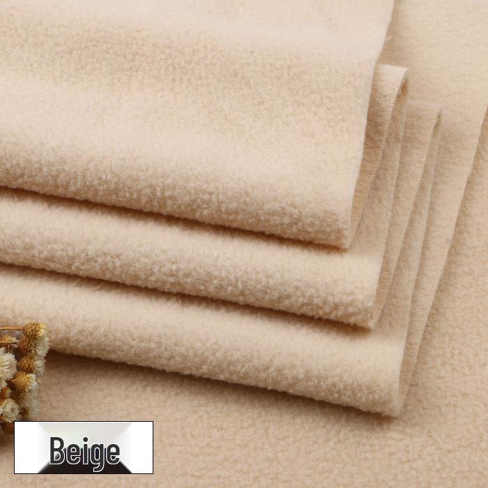 Polar Fleece Knit Fabric - Thick Cotton Fleece for Sweatshirts