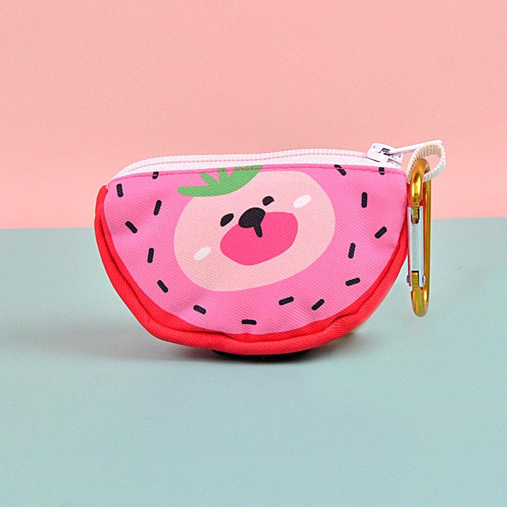 Designer Fruit Style Pet Poop Bag Dispenser and Storage Pouch