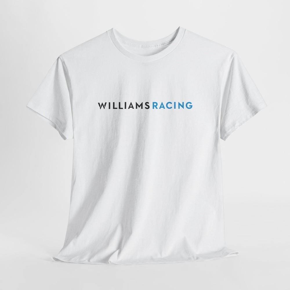 

Williams Racing T-Shirt – Unisex Formula 1 Cotton Tee for Men Women or F1 Fans M