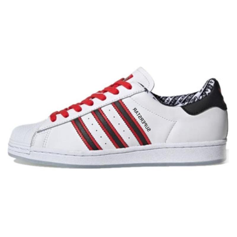 Adidas Originals Superstar Cloud 'White/Core Black/Red' Sneakers FW6593