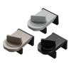 Sliding Door Lock Limiter Iron Rubber Window Lock Holder Child Protection Hardware for Plastic Windows