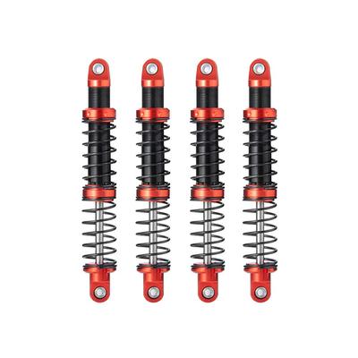 Four Aluminum Shock Absorbers, IR Racing YR Shocks for SCX10 (90046) for RC Crawler Cars (95mm)