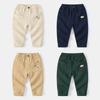 Spring Slacks for Children Japanese Boys Leggings Cartoon Pattern Boys' Pants