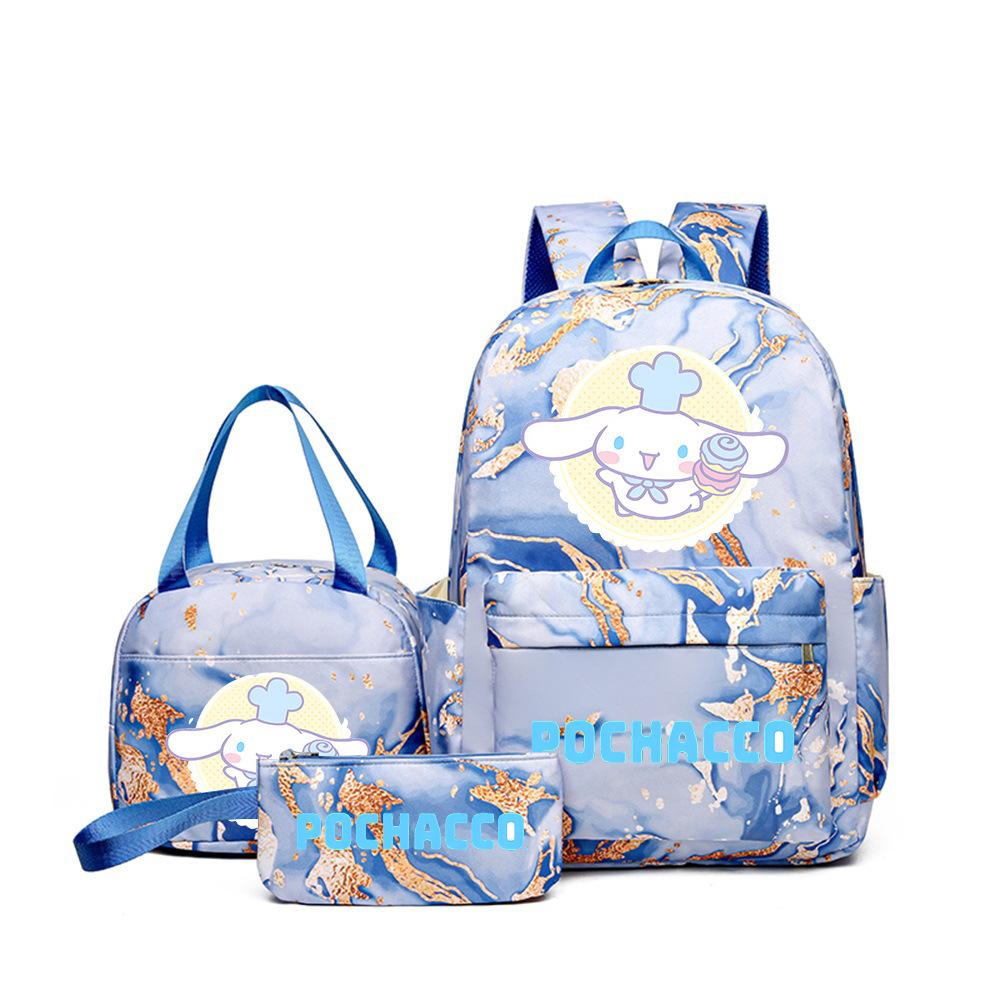 Student Schoolbag Large-Capacity Printing Junior High School College Student Casual Simple Backpack