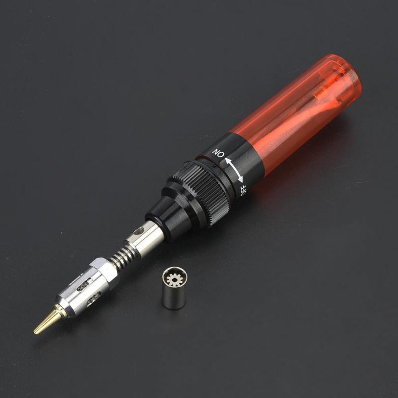 Gas Soldering Iron Gun Portable 8ml Multi‑Functional for Truck Weld Car Transparent yellow MT-100 Soldering Pen Gas Soldering Iron Gun Portable 8ml Multi‑Functional for Truck Weld Car Transparent yellow MT-100 Soldering Pen