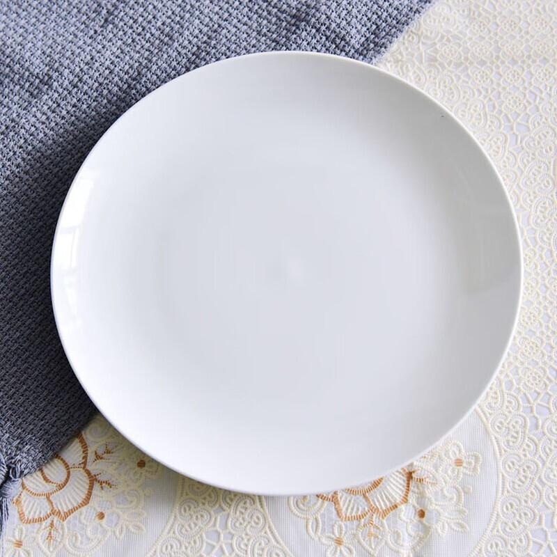 Diren Pure White Ceramic Sectional Serving Platter