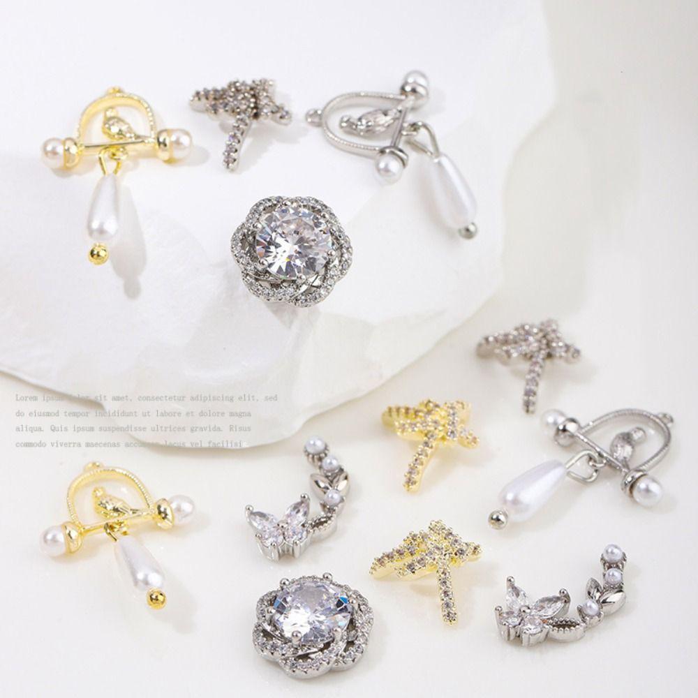 

Nail Rhinestones Charms Tassel Chains Ornaments Manicure Jewelry Accessories Nail Art Decorations